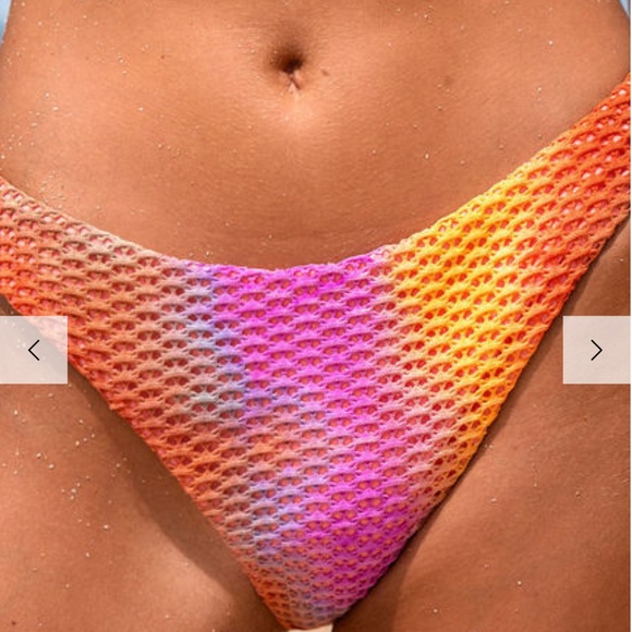 Vibrant Multicolor Bikini 3 piece set - Picture 4 of 4